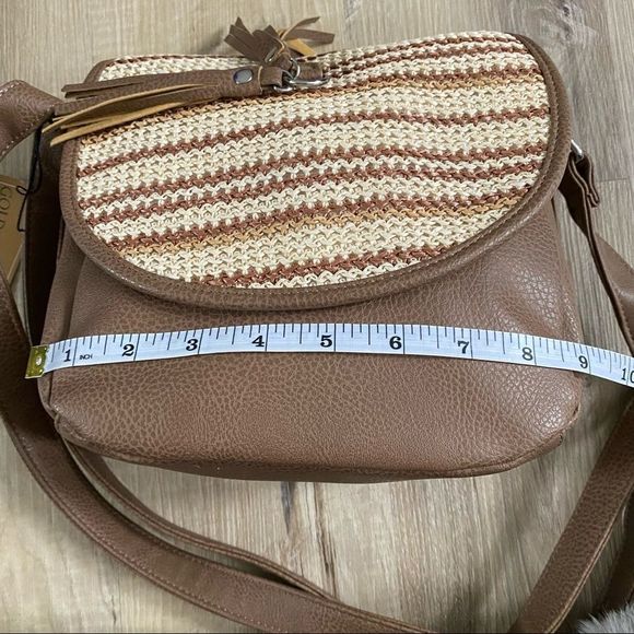 Gold Coast bohemian crossbody bag brown NWT - Picture 5 of 10